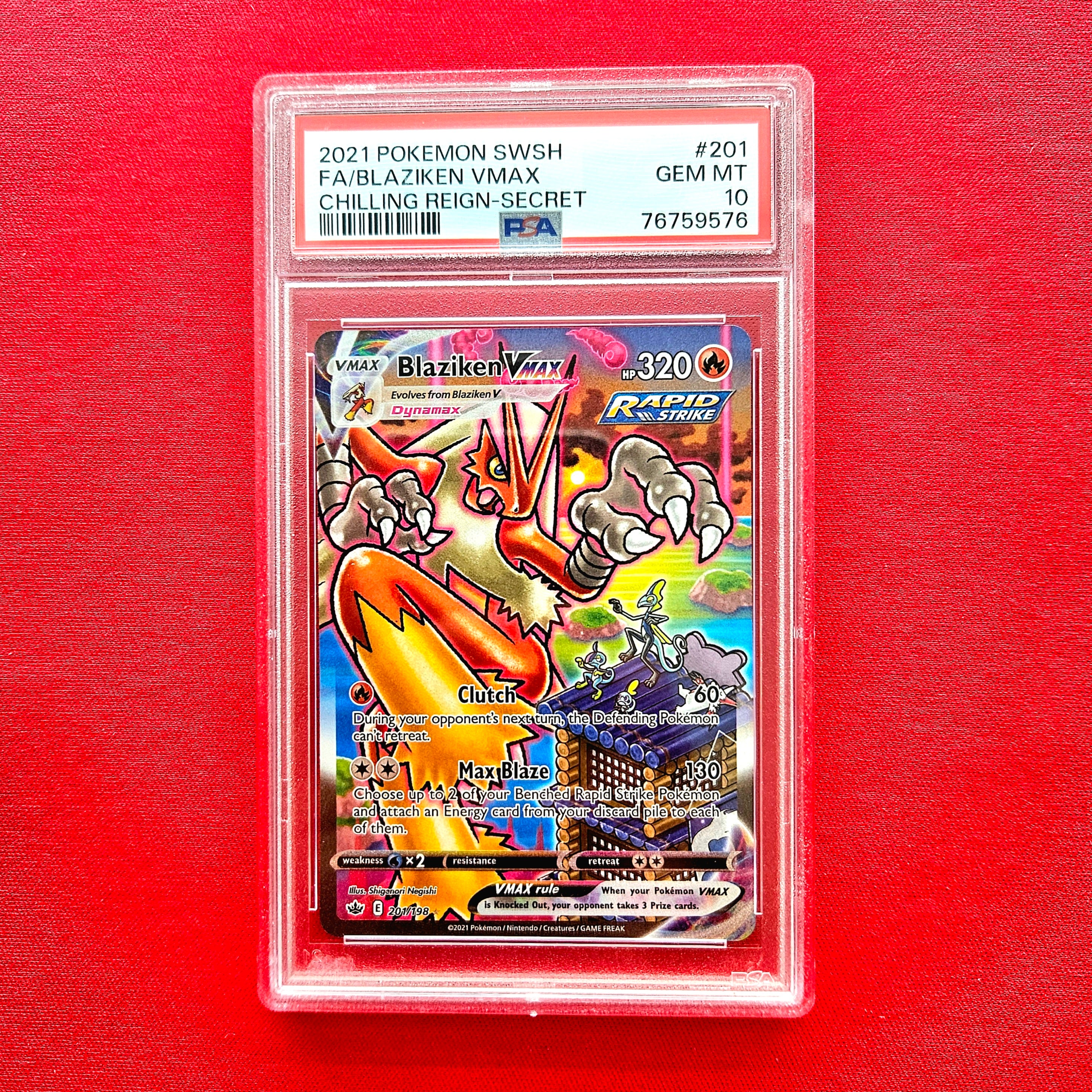 Pokemon Blaziken vmax offers alt art 201/198