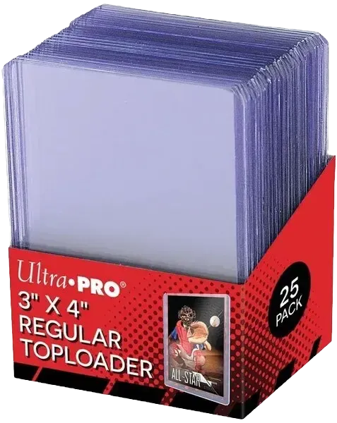 25x Ultra Pro Regular Toploaders