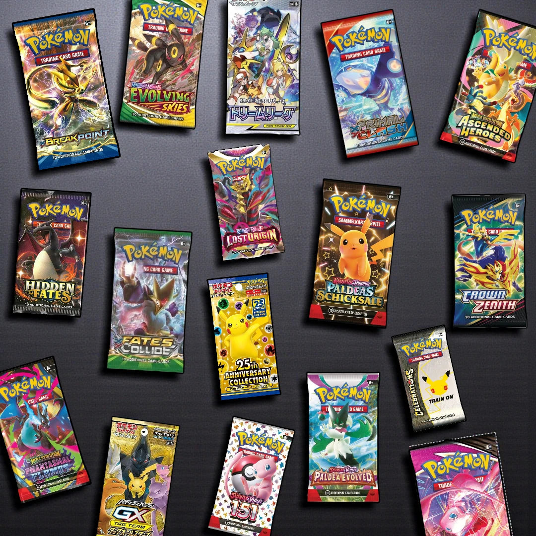 LaschoCards Mystery Box 3.0 | Pokémon Booster Packs Auswahl