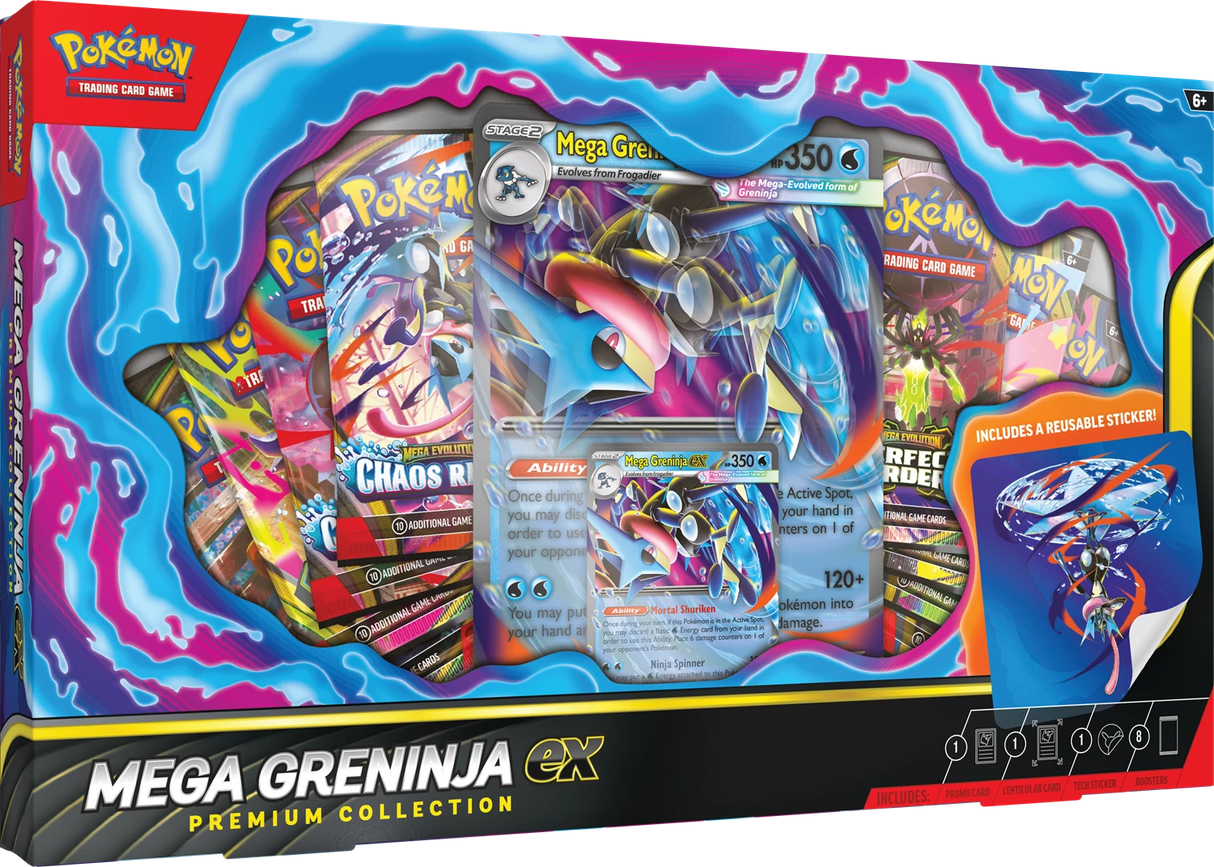 Pokémon TCG - Mega Greninja ex Premium Collection