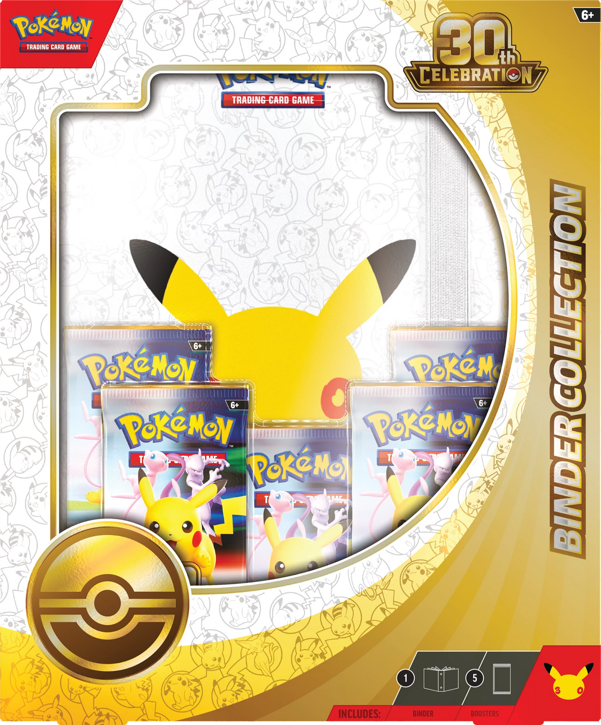 Pokémon TCG - 30th Celebration Binder Collection Laschocards front