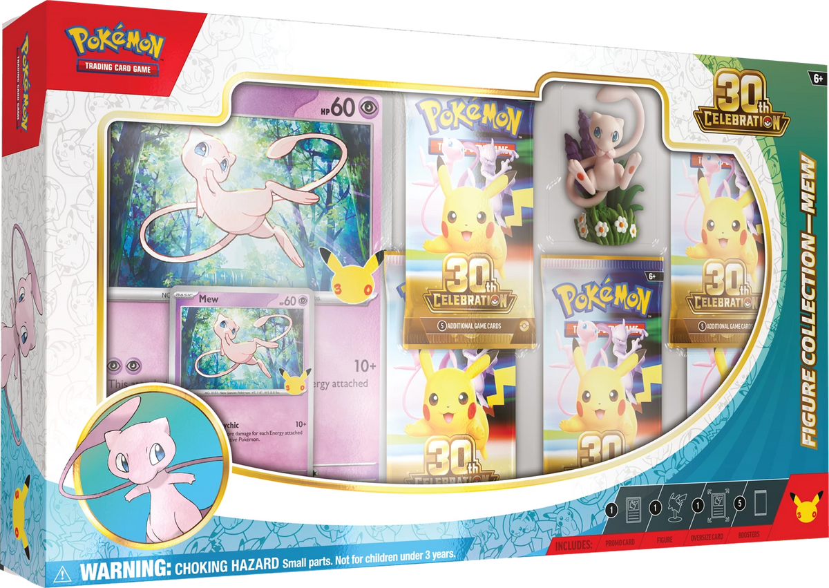 Pokémon TCG - 30th Celebration Figure Collection laschocards mew 1