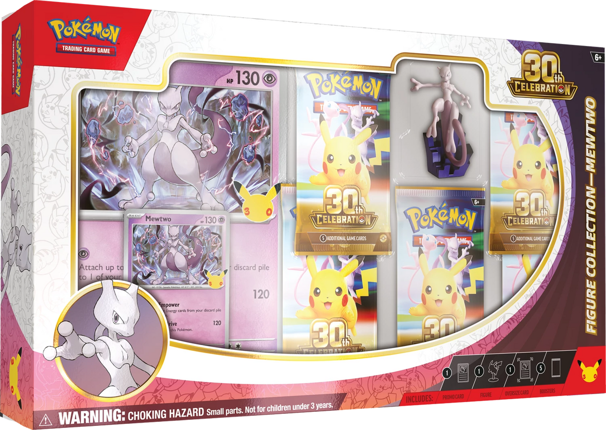 Pokémon TCG - 30th Celebration Figure Collection laschocards mewtu 1