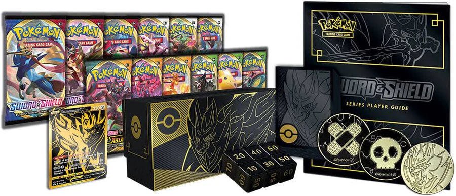 Pokémon Set - Sword & Shield Elite Trainer Box Plus Zacian & Zamazenta Set Zamazenta INhalt 2