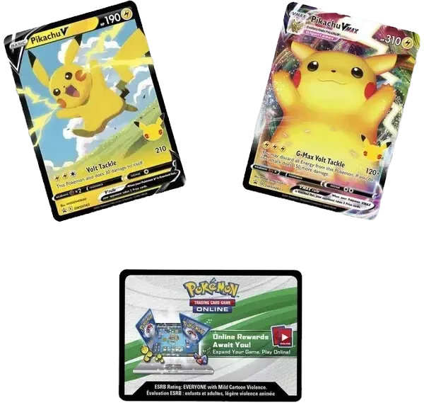Pokémon TCG - Celebrations: Pikachu VMAX Figure Collection Box