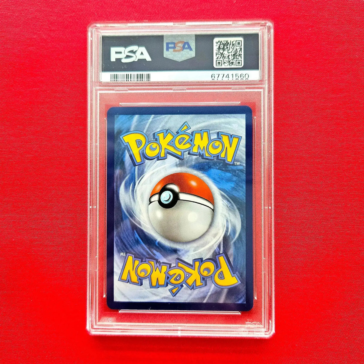 Pokémon TCG - Espeon VMAX Alt Art Fusion Strike 2021 - EN - (PSA 10) Rückseite