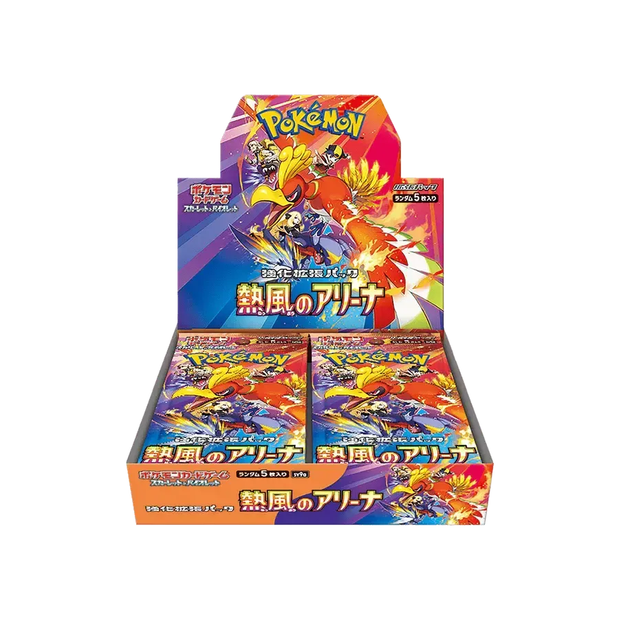 Pokémon TCG - Heat Wave Arena Booster Box Display sv9a JPN