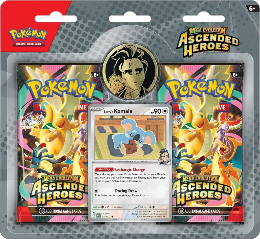 Pokémon TCG - Mega Evolution: Ascended Heroes 2-Pack Blister