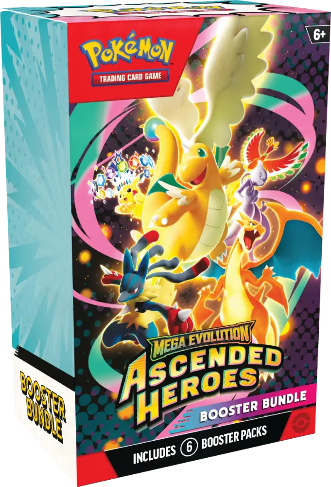 Pokémon TCG - Mega Evolution: Ascended Heroes Booster Bundle-LaschoCards