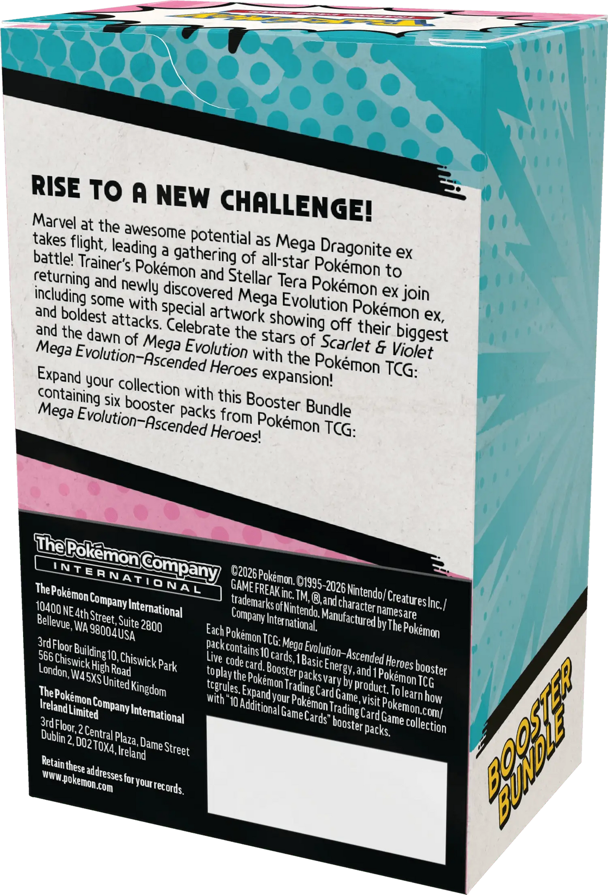 Pokémon TCG - Mega Evolution: Ascended Heroes Booster Bundle-LaschoCards