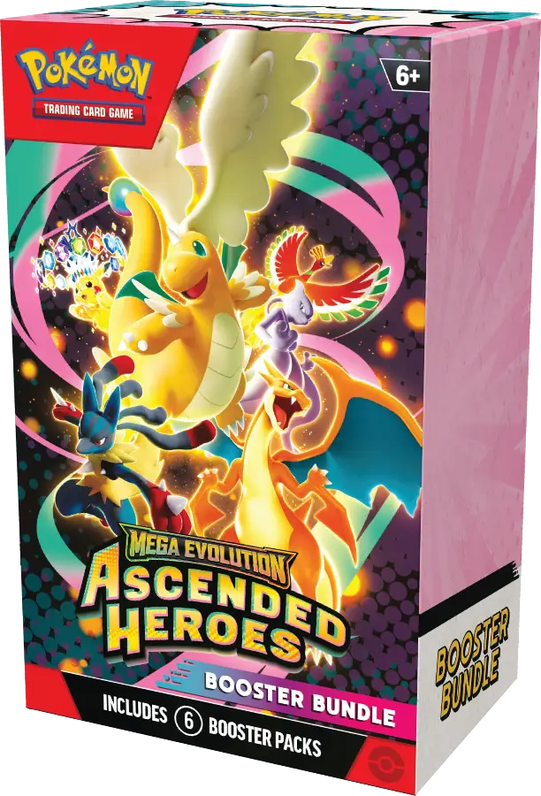 Pokémon TCG - Mega Evolution: Ascended Heroes Booster Bundle