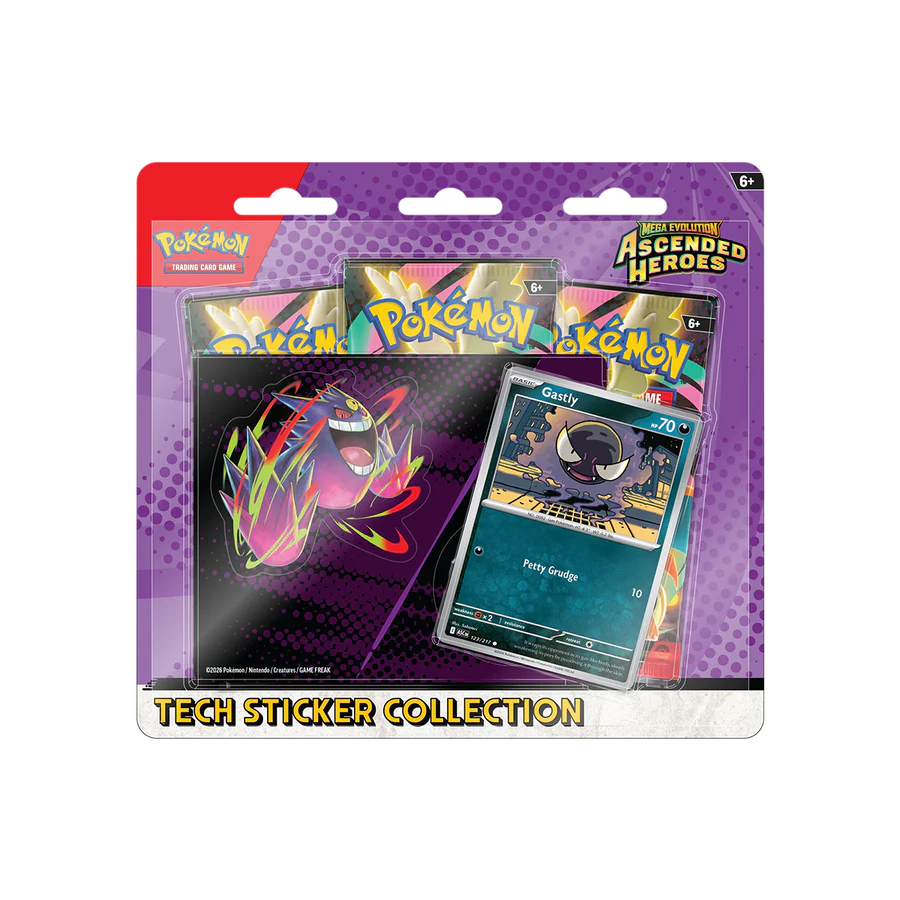 Pokémon TCG - Mega Evolution: Ascended Heroes Tech Sticker Collection-LaschoCards