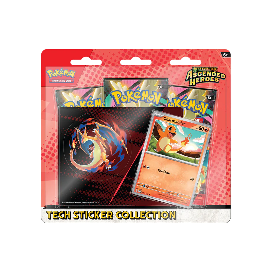 Pokémon TCG - Mega Evolution: Ascended Heroes Tech Sticker Collection-LaschoCards