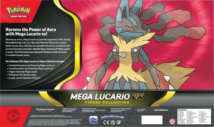Pokémon TCG - Mega Lucario ex Figure Collection-LaschoCards