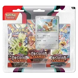 Pokémon TCG - Obsidian Flames 3-Pack Blister-LaschoCards