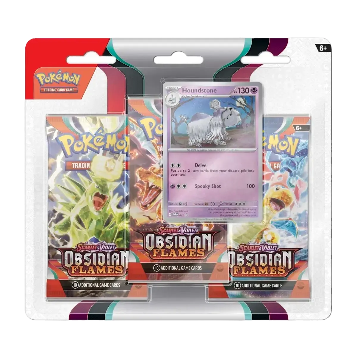 Pokémon TCG - Obsidian Flames 3-Pack Blister booster packs
