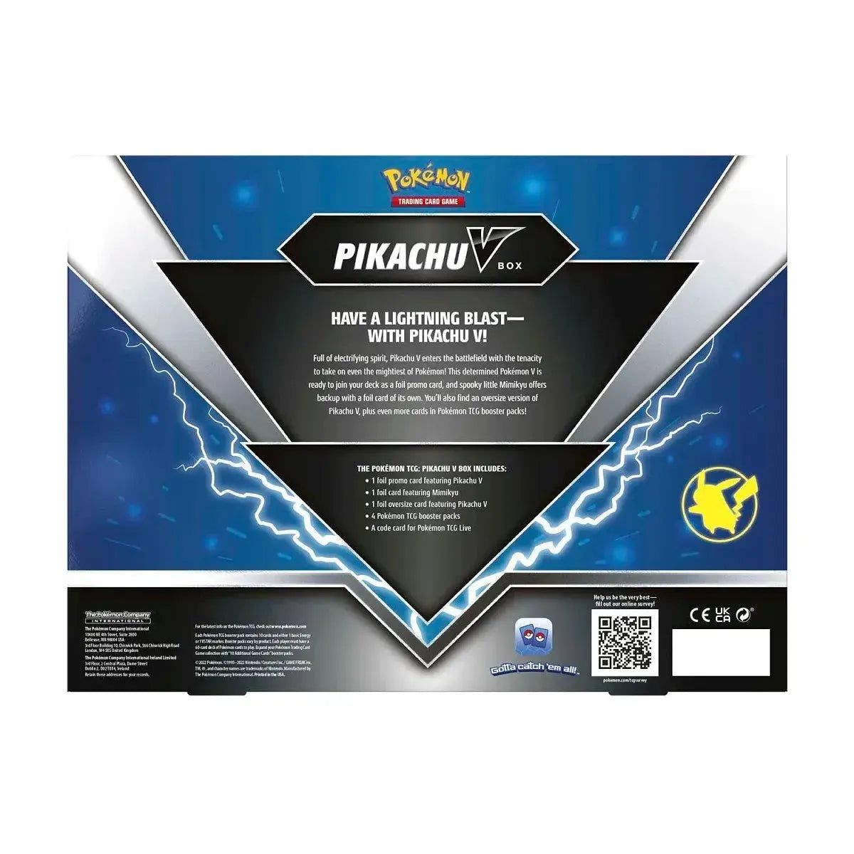 Pokémon TCG - Pikachu V Box-LaschoCards