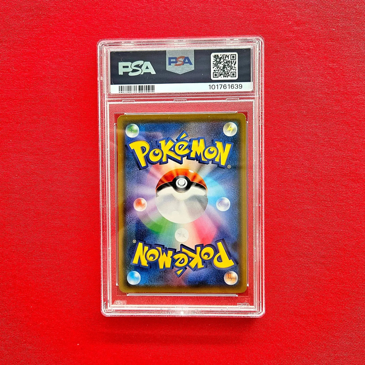 Pokémon TCG - Psyduck Munch Scream Promo Japanese 2018 (PSA 9) back