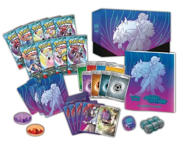 Pokémon TCG - Scarlet & Violet: Journey Together ETB Elite Trainer Box Inhalt
