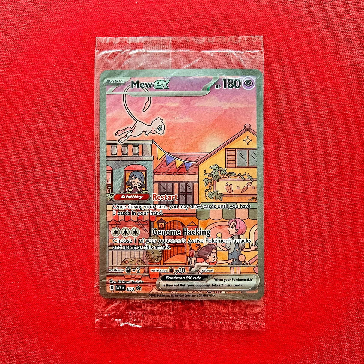 Pokémon TCG - Scarlet & Violet Mew ex SVP 053 Promo 151 UPC-LaschoCards