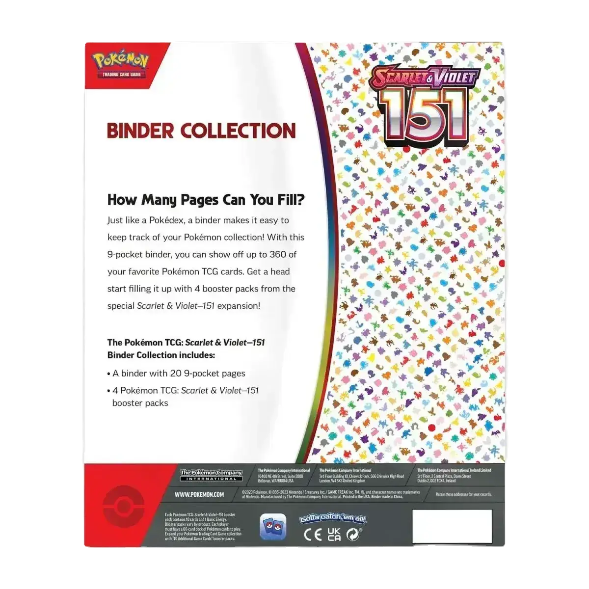 Pokémon TCG - Scarlet & Violet: 151 Binder Collection SV3.5-Kollektion Box Sets-LaschoCards