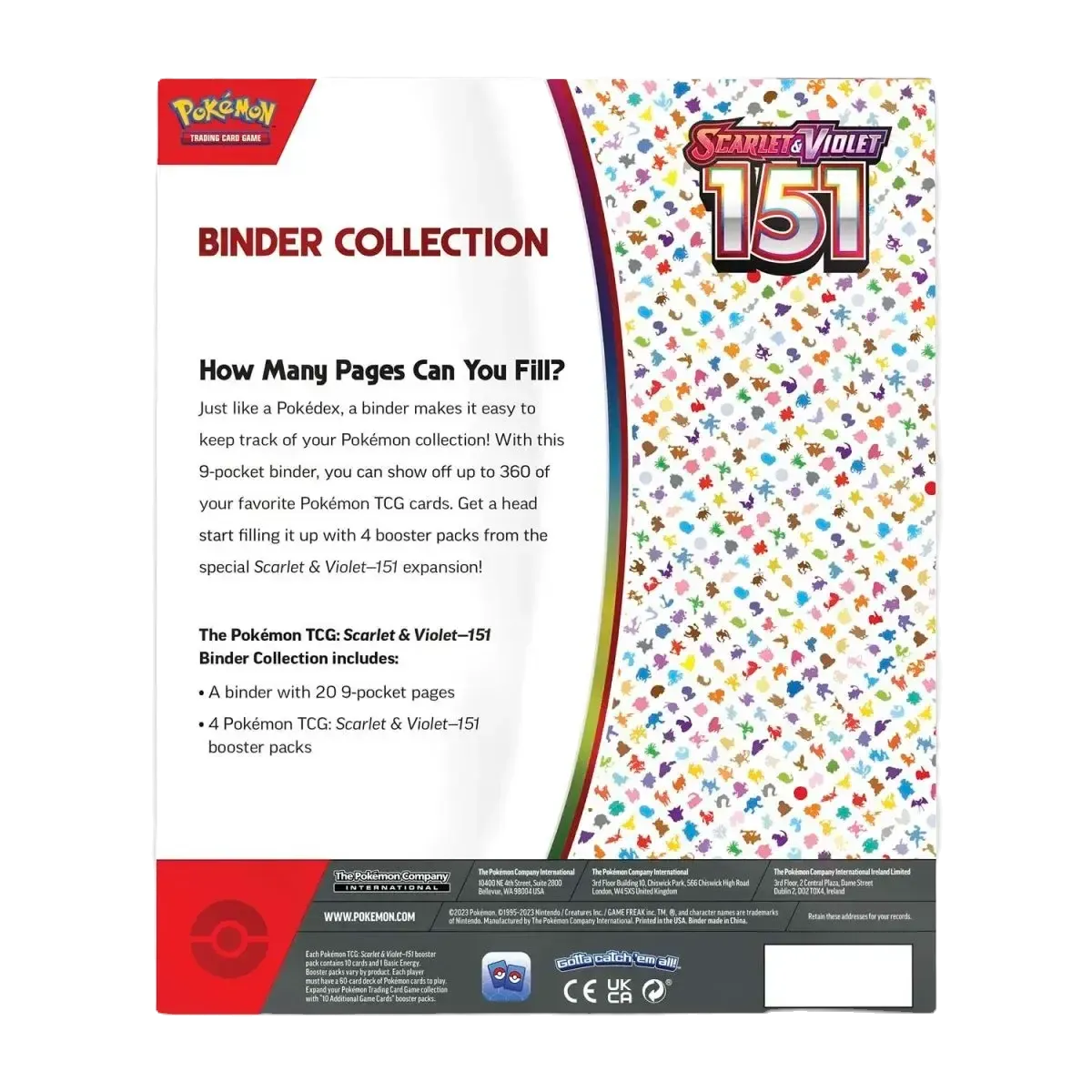 Pokémon TCG - Scarlet & Violet: 151 Binder Collection SV3.5-Kollektion Box Sets-LaschoCards