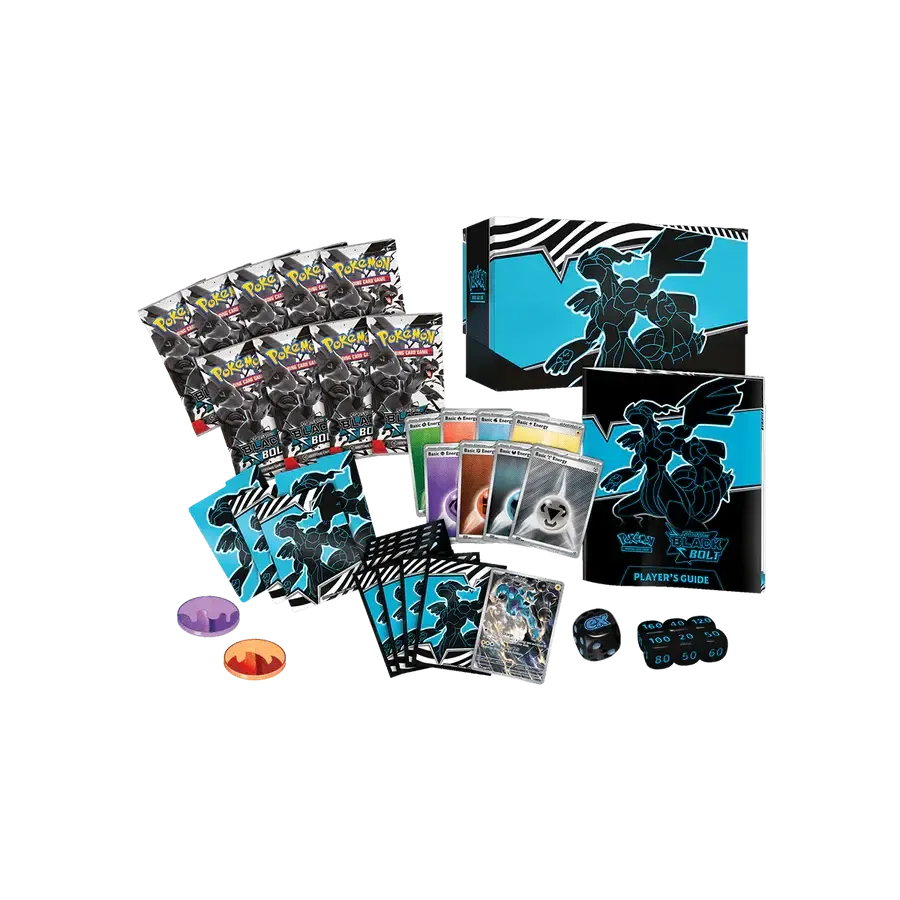 Pokémon TCG - Scarlet & Violet SV10.5: Black Bolt & White Flare ETB Elite Trainer Box-LaschoCards
