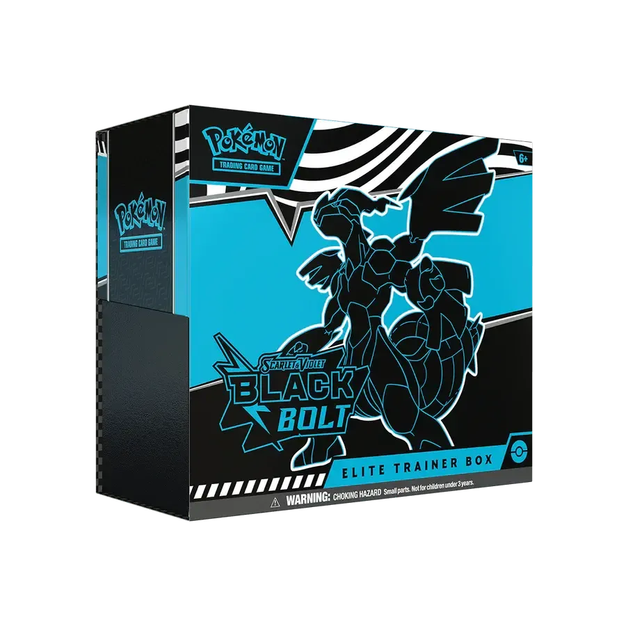 Pokémon TCG - Scarlet & Violet SV10.5: Black Bolt & White Flare ETB Elite Trainer Box-LaschoCards