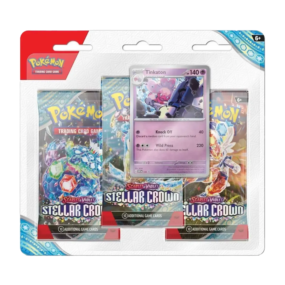 Pokémon TCG - Stellar Crown Latias 3-Pack Booster Blister-3-Pack Blister-LaschoCards