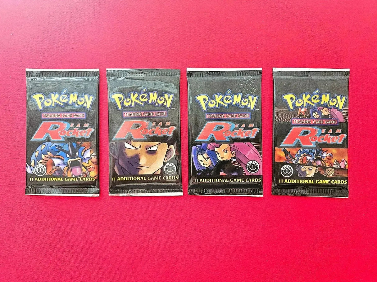 Pokémon TCG - Team Rocket 1st Edition Booster Artset 2000