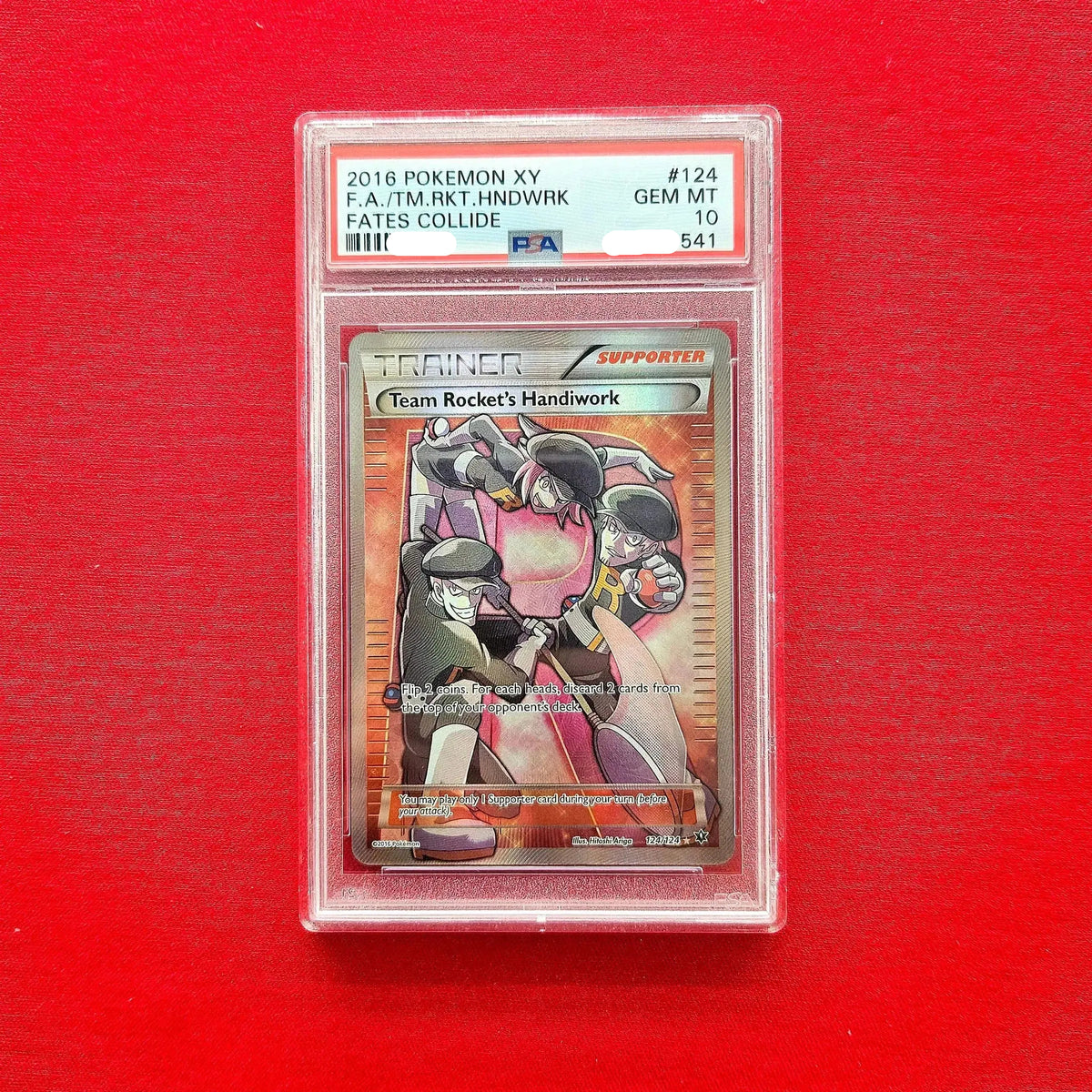 Pokémon TCG - Team Rocket's Handiwork (PSA 10)-LaschoCards