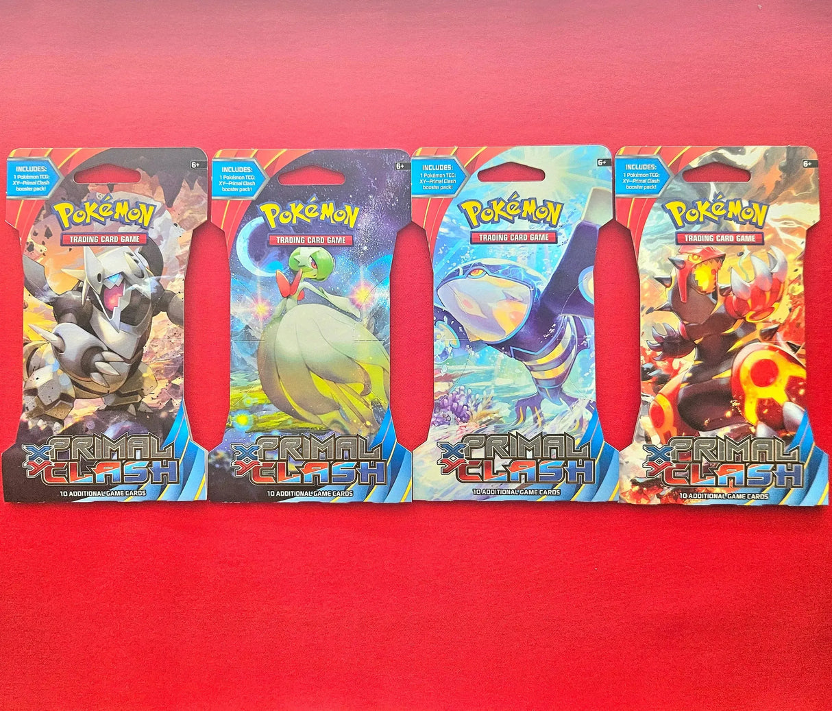 Pokémon TCG - XY Primal Clash Sleeved Booster Artset-LaschoCards