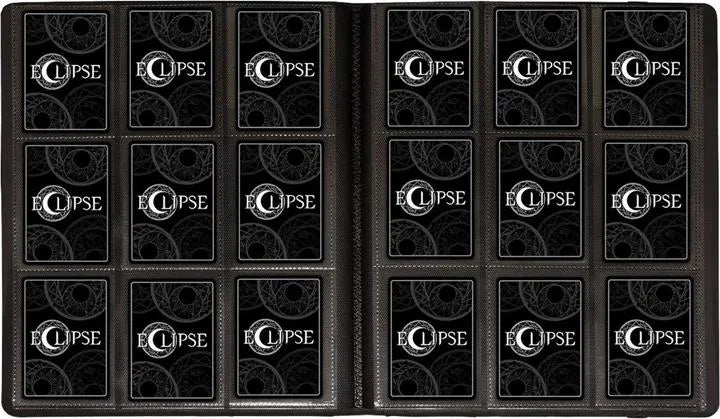 PRO-Binder Eclipse 9-Pocket Binder- Black-LaschoCards