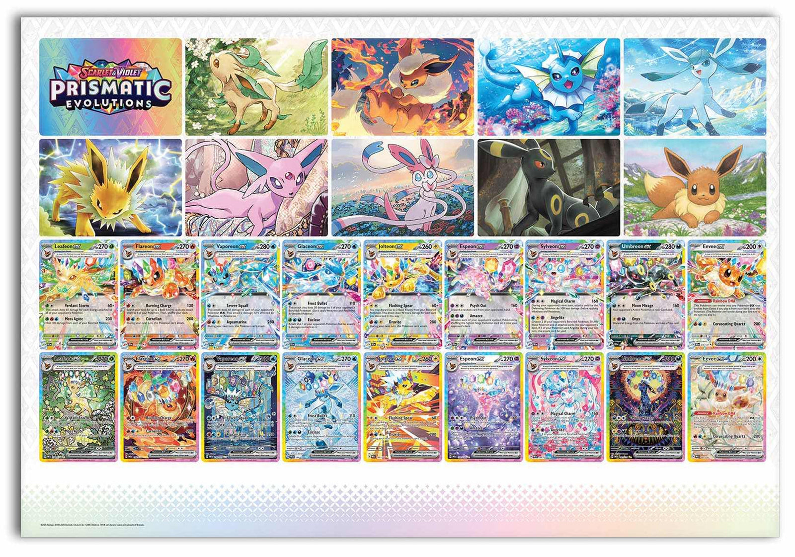 Special Illustration Rares Eevee aus Pokémon Prismatic Evolutions angekündigt! Die Cardlist-LaschoCards