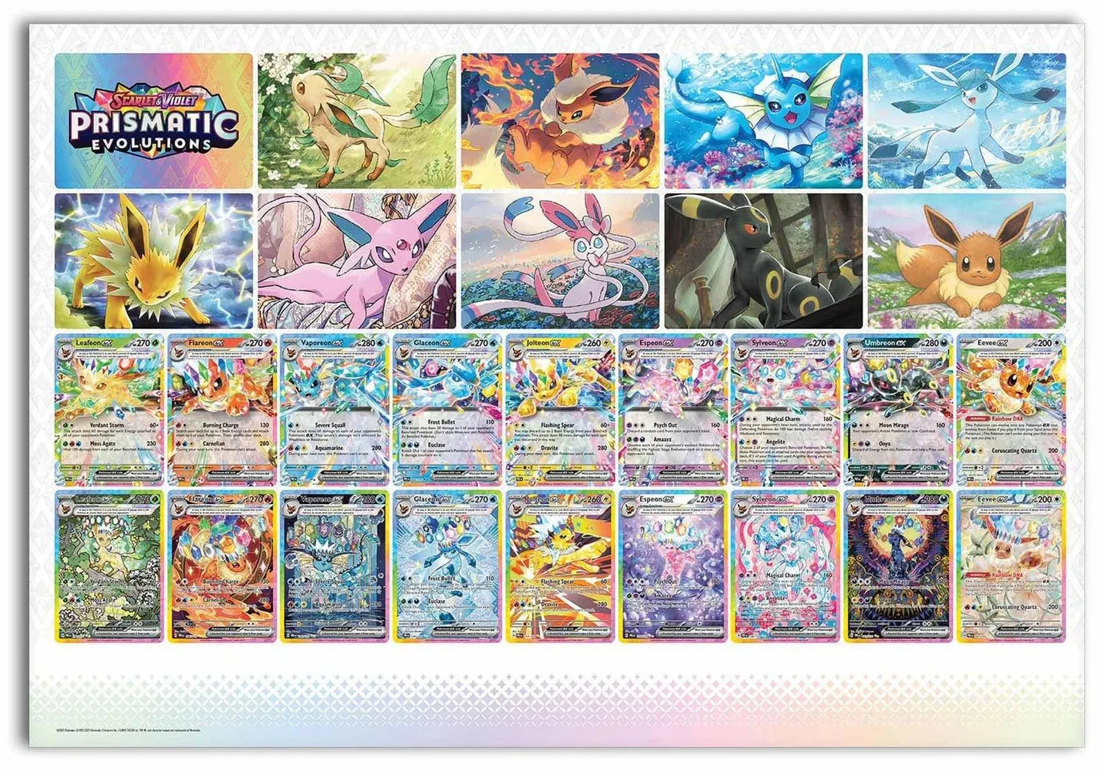 Special Illustration Rare Eevee from Pokmon Prismatic Evolutions LaschoCards Special Illustration Rare Eevee from Pokmon Prismatic Evolutions LaschoCards