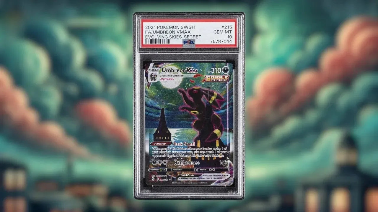 PSA 10 Umbreon VMAX ポケモンカード Warum Umbreon VMAX PSA 10 so wertvoll ist – LaschoCards