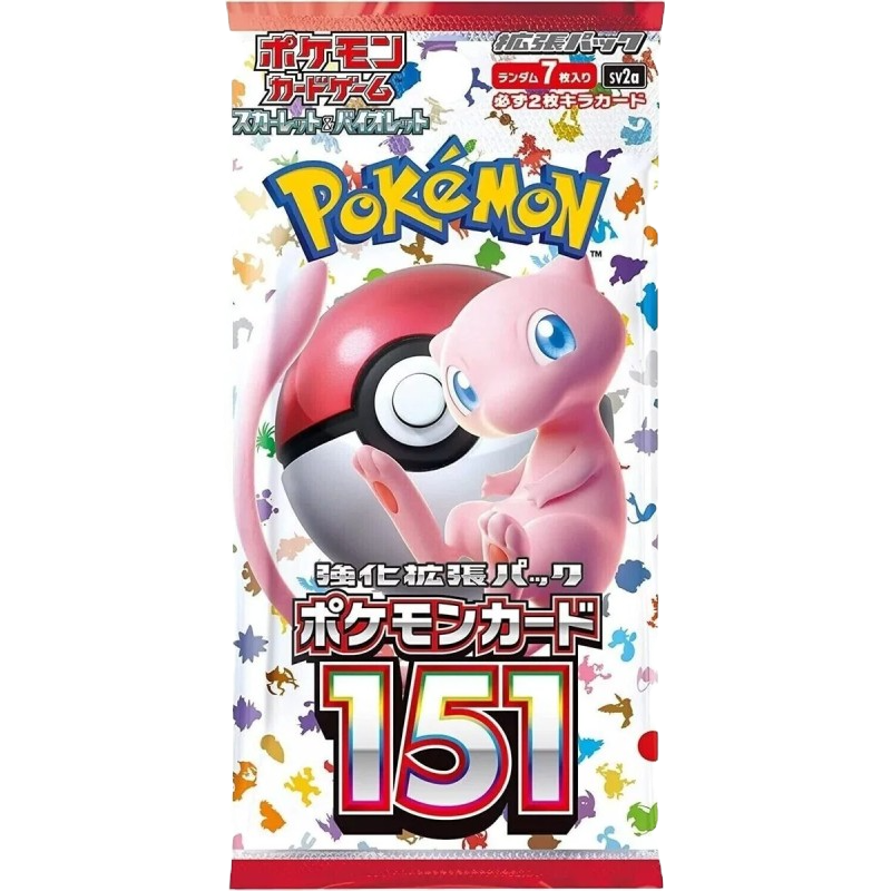 Pokémon TCG - Pokémon Card 151 Booster Pack JPN sv2a