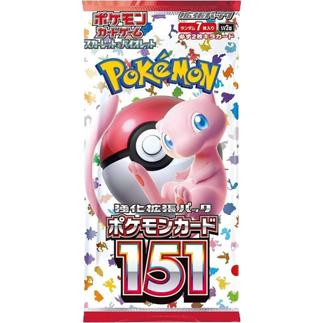 Pokémon TCG - Pokémon Card 151 Booster Pack JPN sv2a