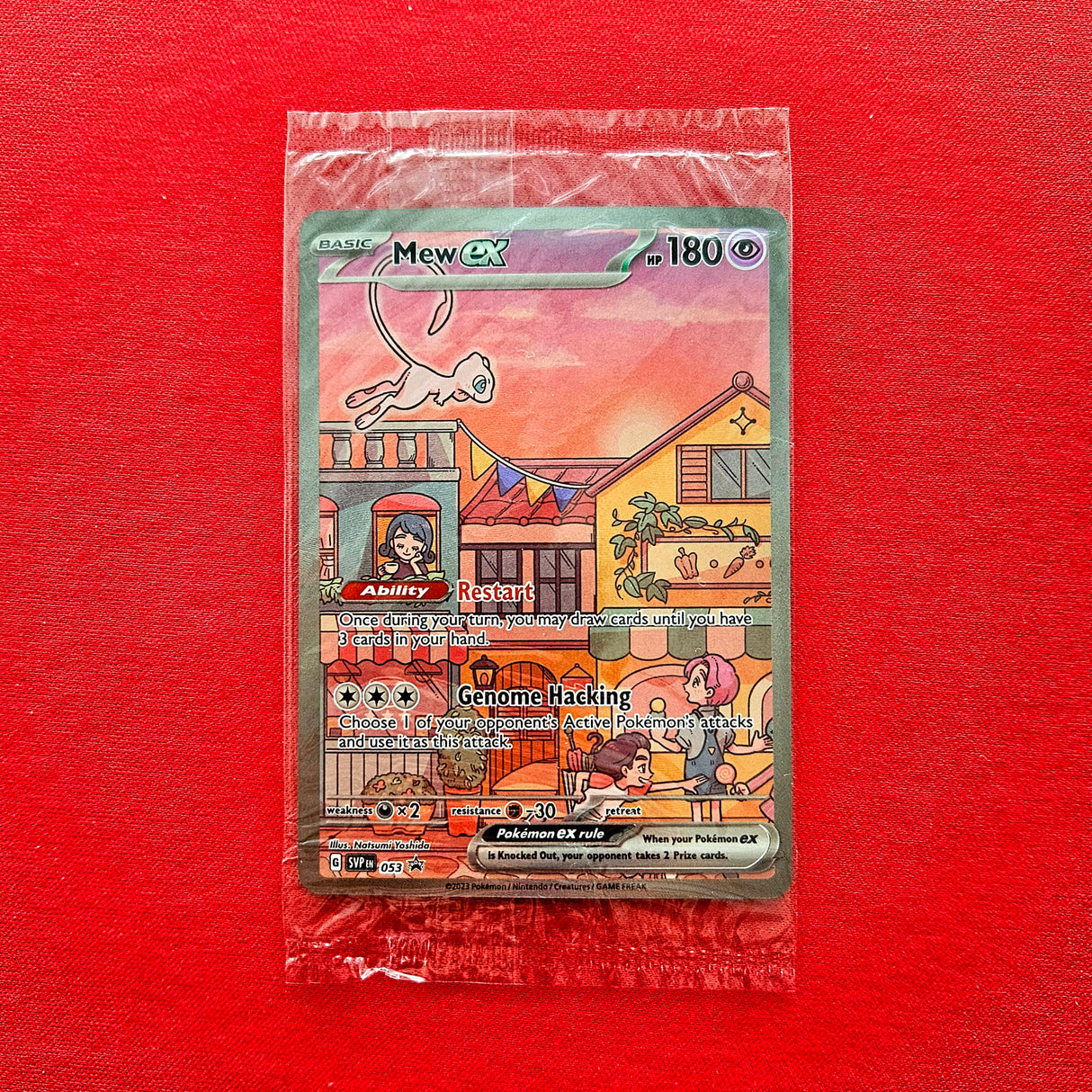 Pokémon TCG - Scarlet & Violet Mew ex SVP 053 Promo 151 UPC