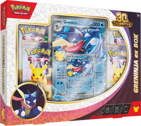 Pokémon TCG - Celebration ex Box Greninja front laschocards