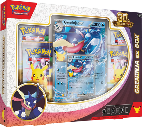 Pokémon TCG - Celebration ex Box Greninja front laschocards