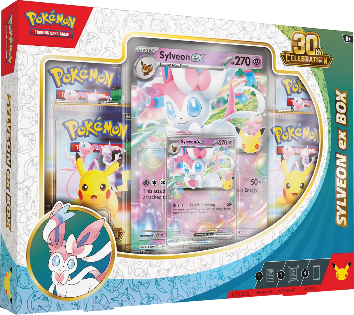Pokémon TCG - Celebration ex Box Sylveon front laschocards