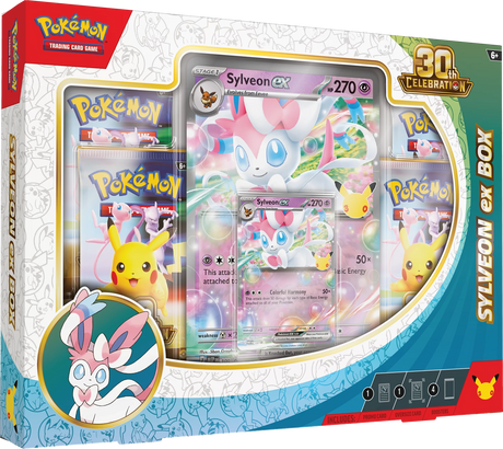 Pokémon TCG - Celebration ex Box Sylveon front laschocards