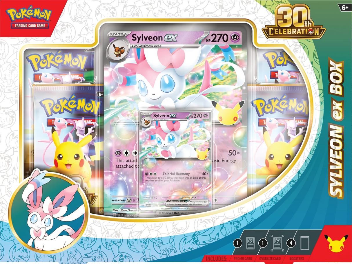 Pokémon TCG - Celebration ex Box Sylveon front 2 laschocards