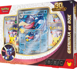 Pokémon TCG - Celebration ex Box Greninja  side laschocards