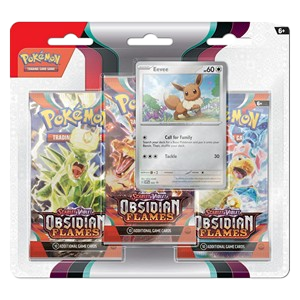 Pokémon TCG - Obsidian Flames 3-Pack Blister