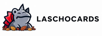 Laschocards Logo Herbst 2026