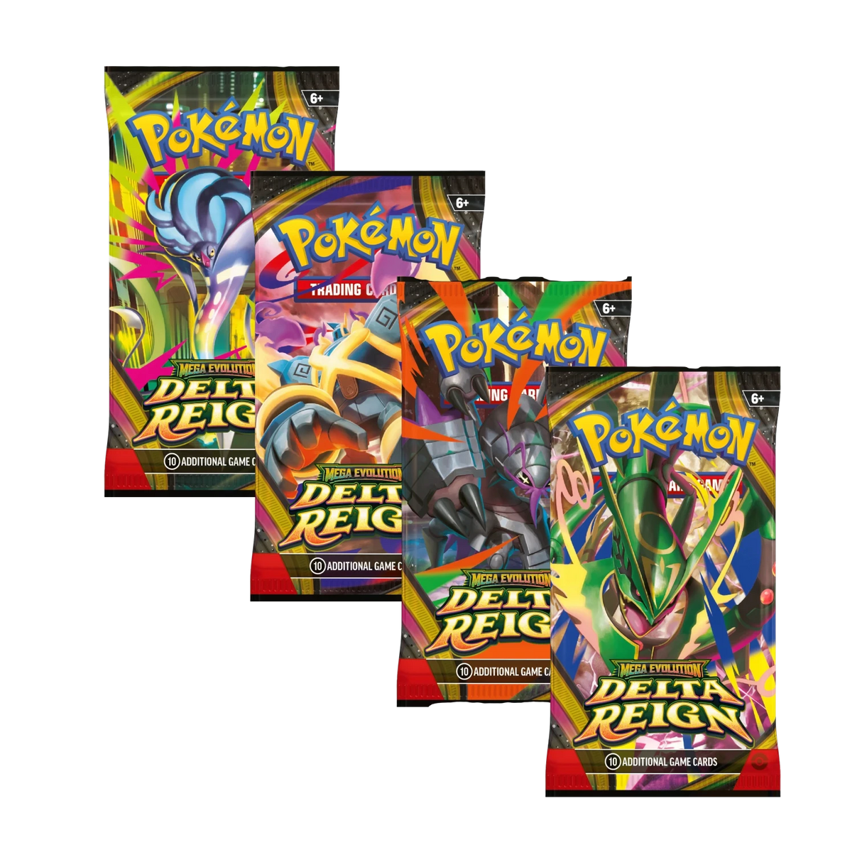 Pokémon TCG - Mega Evolution ME06: Delta Reign Booster Pack Artset Laschocards