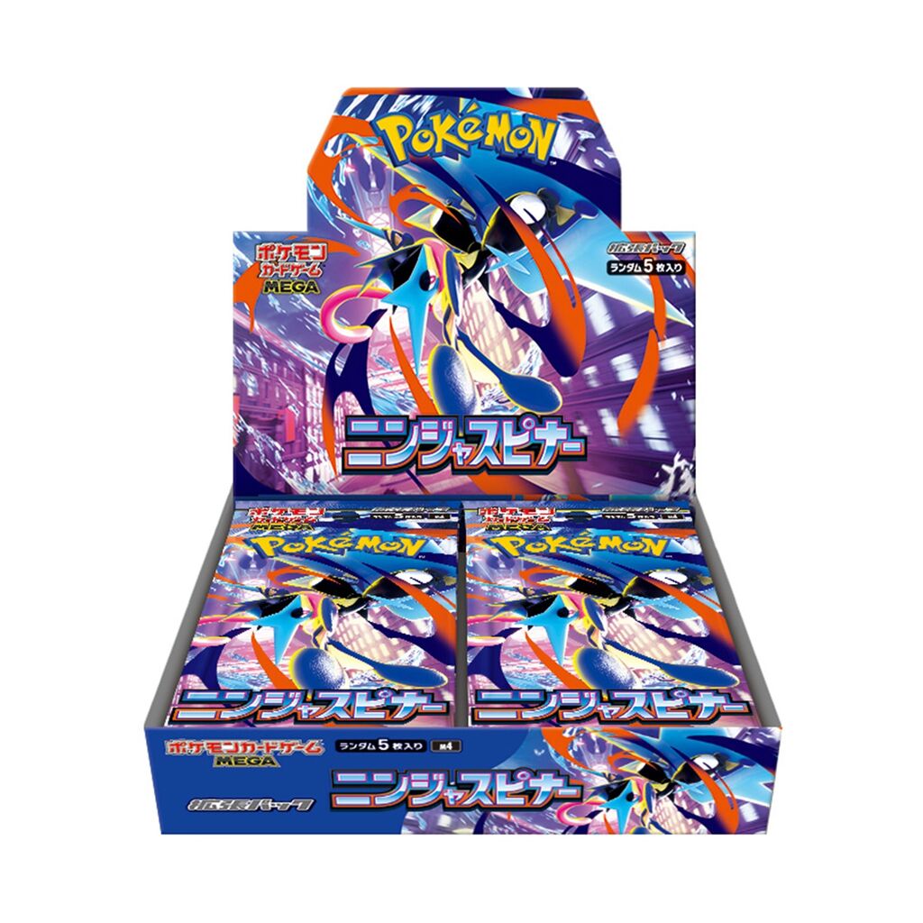 Pokémon TCG - Mega: Ninja Spinner Booster Box JPN M4