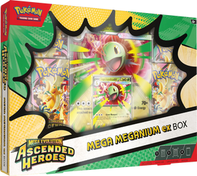 Pokémon TCG - Ascended Heroes Mega ex Box meganium front